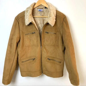 𝅺DISNEY Resorts Faux Suede Jacket NWT 😍